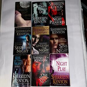 Sherrilyn Kenyon Dark-Hunter Series Bundle of 9 Paranormal Romance Paperbacks